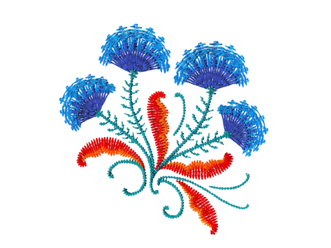 Anita Goodesign Fiesta Flowers Full Collection
