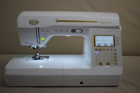 Preowned Baby Lock Soprano Sewing & Quilting