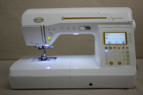 Preowned Baby Lock Soprano Sewing & Quilting Machine - 458