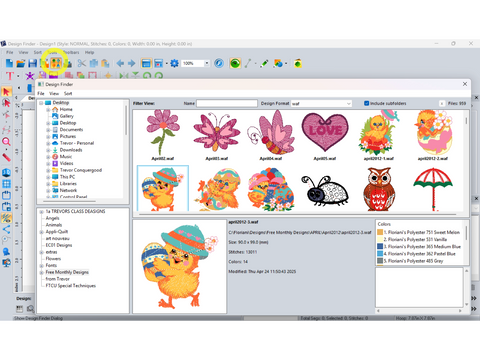 Floriani Design Finder Plus