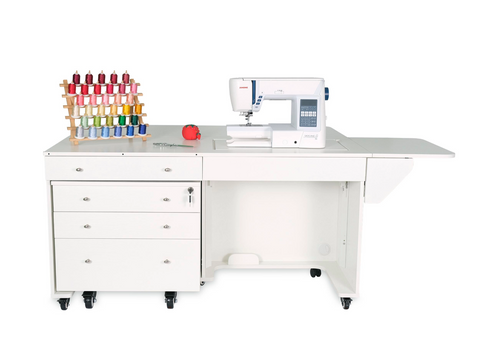 Kangaroo & Joey Dual Rail Electric Lift Sewing Cabinet