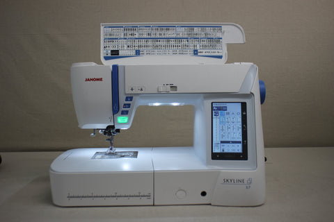 Preowned Janome Skyline S7 Sewing & Quilting - 132