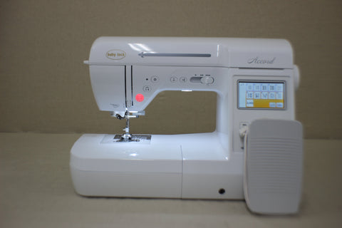 Baby Lock Accord Sewing & Embroidery Machine-Pre-Owned