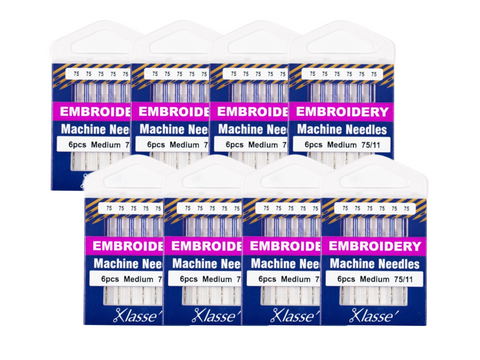 Klasse Embroidery Needles 8pk