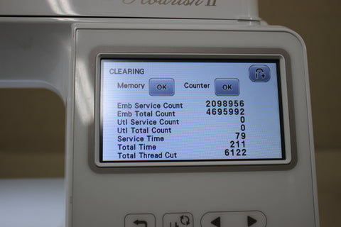 Baby Lock Flourish 2 Embroidery Only-Pre-Owned