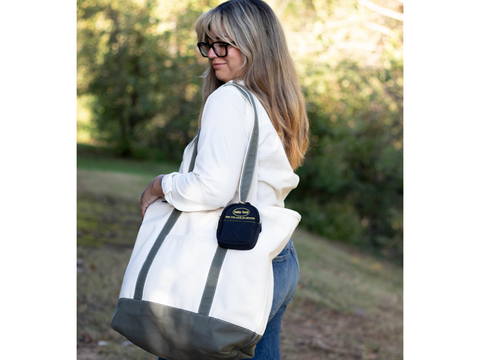 Baby Lock Nano Mini Tote with Gold Logo & Components