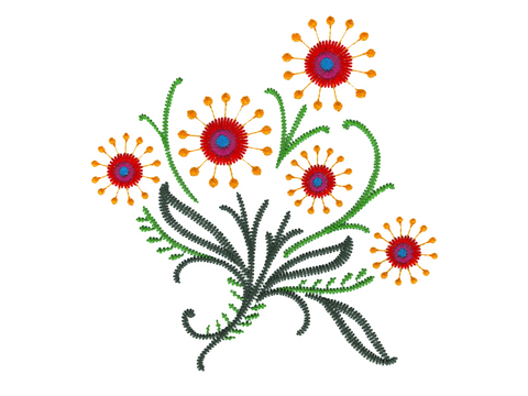 Anita Goodesign Fiesta Flowers Full Collection