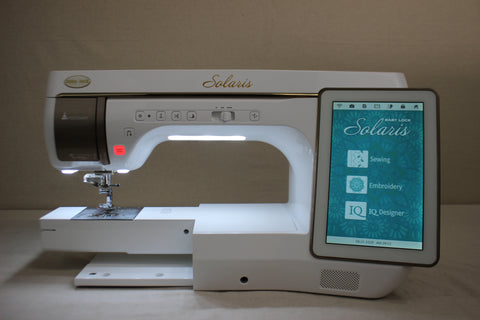 Preowned Baby Lock Solaris Sewing & Embroidery Machine - 157