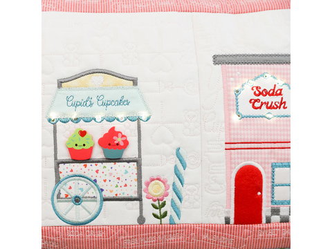 Kimberbell Sweetheart Street Bench Pillow Kit