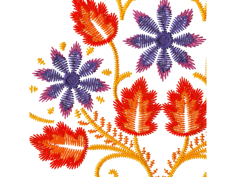 Anita Goodesign Fiesta Flowers Full Collection