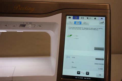 Baby Lock  Destiny Sewing & Embroidery Machine-Pre-Owned