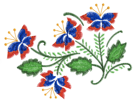 Anita Goodesign Fiesta Flowers Full Collection