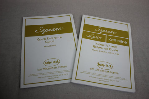 Preowned Baby Lock Soprano Sewing & Quilting