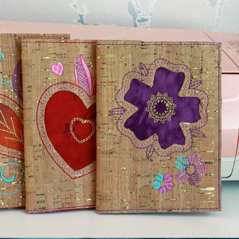 OESD Reverse Applique Notebook Covers