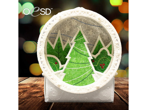 OESD Freestanding Shadow Box Ornaments