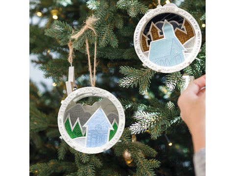 OESD Freestanding Shadow Box Ornaments