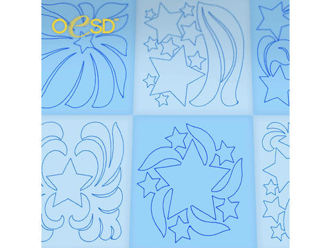 OESD Stars & Stripes Quilting