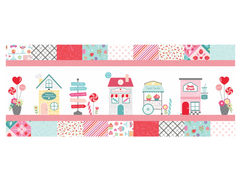 Kimberbell Sweetheart Street Bench Pillow Kit