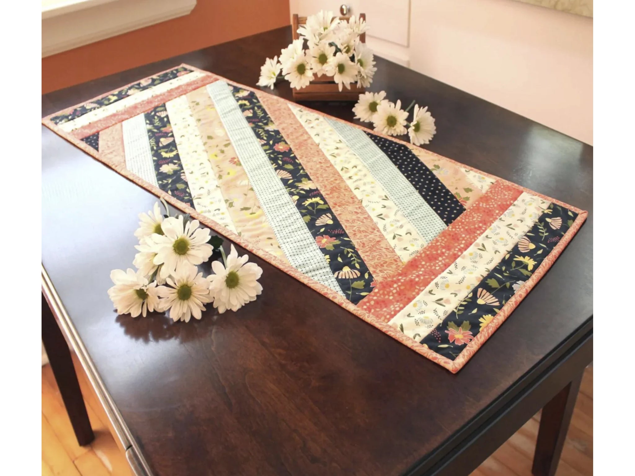 June Table Runner June Tailor Quilt As You Go Table Runner Jakarta – B-Sew Inn