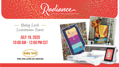 Baby Lock Radiance Watch Party