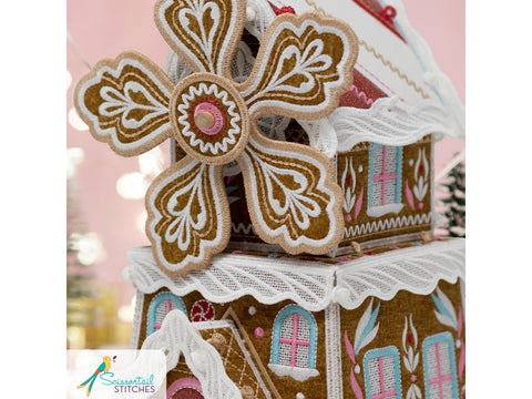 OESD Freestanding Gingerbread Windmill