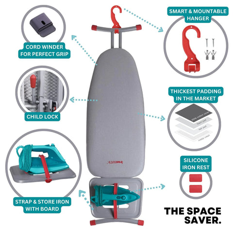 IronMatik Space Saver Ironing Board