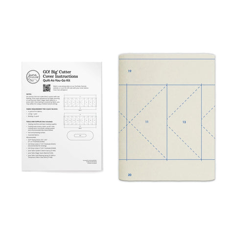 GO! Big Cutter Cover Quilt-As-You-Go Kit
