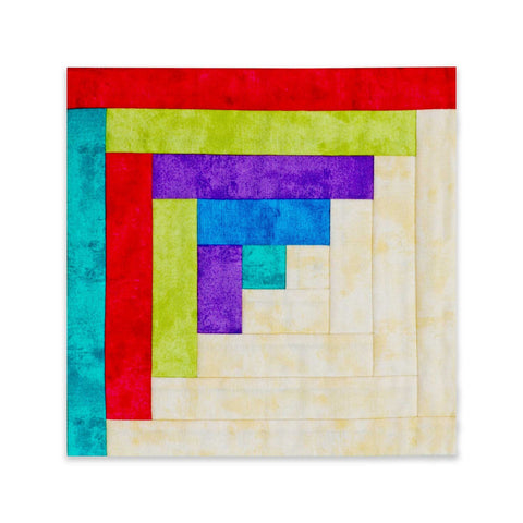 June Tailor Log Cabin Block Quilt-As-You-Go Kit (3 Pack)