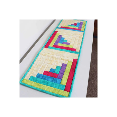 June Tailor Log Cabin Block Quilt-As-You-Go Kit (3 Pack)