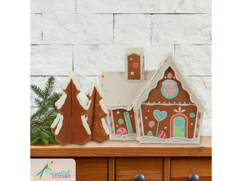 OESD Freestanding Candy Cottage by Scissortail Stitches