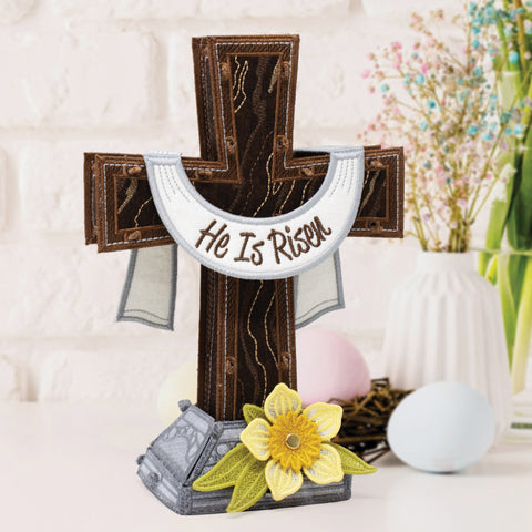 OESD Freestanding Easter Cross