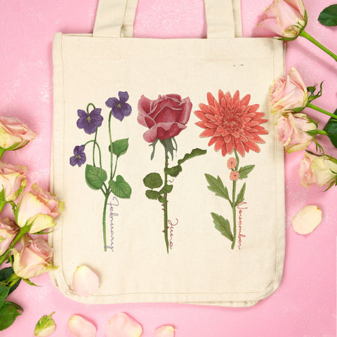 OESD Birth Month Florals USB