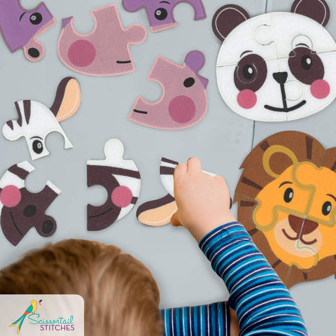 OESD Zoo Animal Puzzle USB