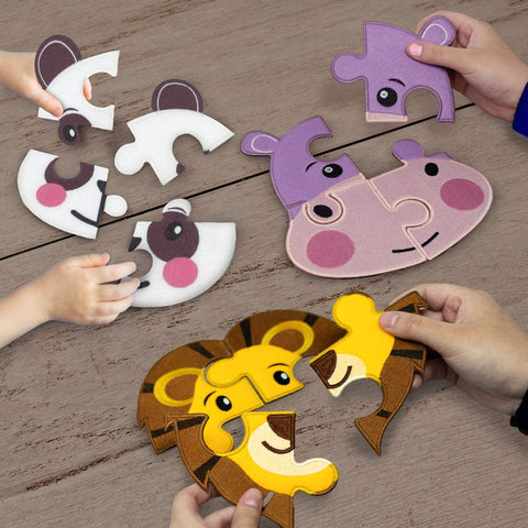 OESD Zoo Animal Puzzle USB