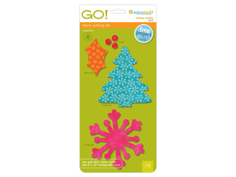 AccuQuilt GO! Holiday Medley