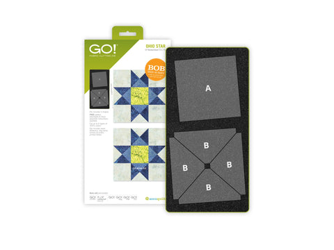 AccuQuilt GO! Ohio Star -12" Finished Die