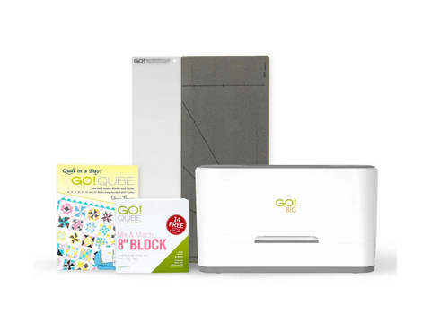 Ready. Set. GO! Big® Ultimate Fabric Cutting System – 8" GO! Qube Block