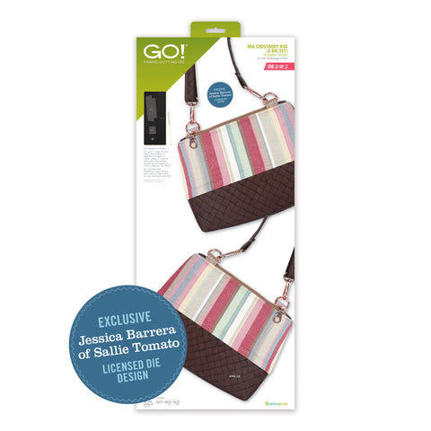AccuQuilt GO! Mia Crossbody Bag by Sallie Tomato