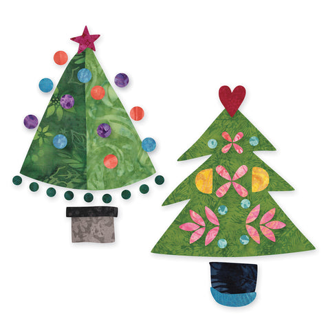 AccuQuilt GO! Tinsel #4 & #9 by Sue Spargo