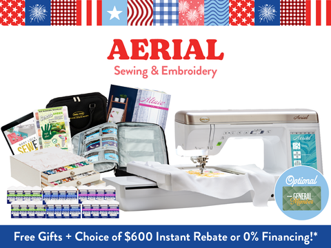 Baby Lock Aerial Sewing & Embroidery Machine