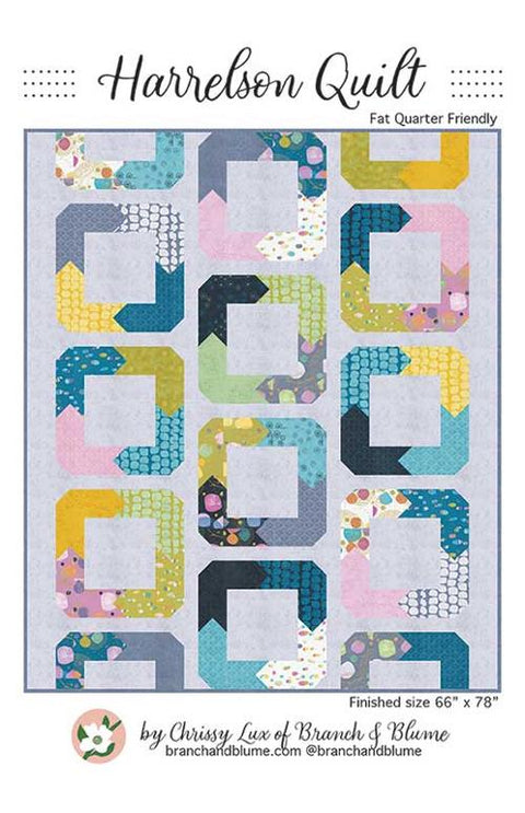 Harrelson Quilt Pattern by Branch & Blume
