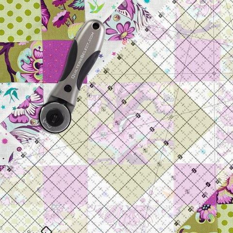 Quilters Select Ruler Crystal 8.5"X18"