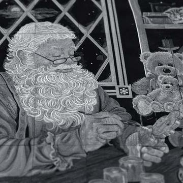 OESD Santa's Workshop Tiling Scene