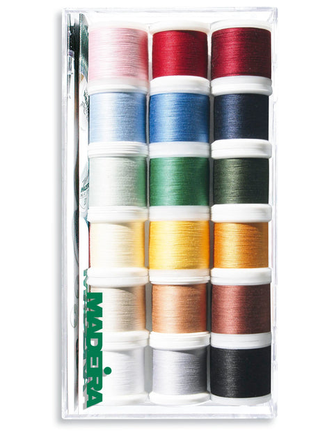 Madiera Cotona 18 Spool Solid Thread Pack