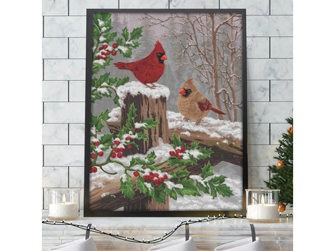 OESD Winter Visitors by Dona Gelsinger Machine Embroidery CD