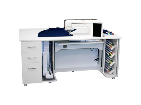 Horn Model 8080 Quilting Cabinet with Expandable Work Surface