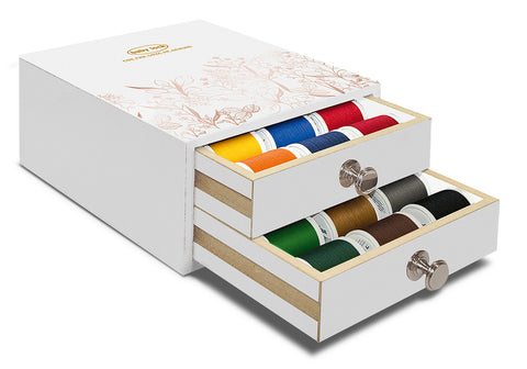 Madeira Mini White Thread Chest