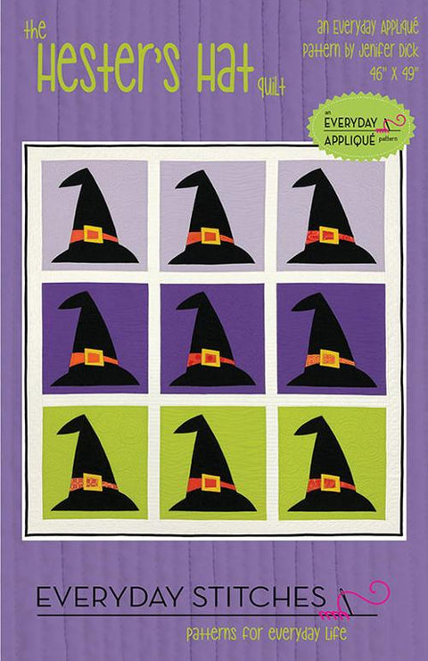 The Hester's Hat by Everyday Stitches Quilt Pattern