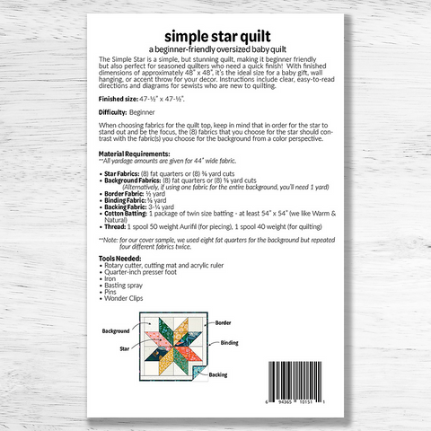 Studio M Simple Star Quilt