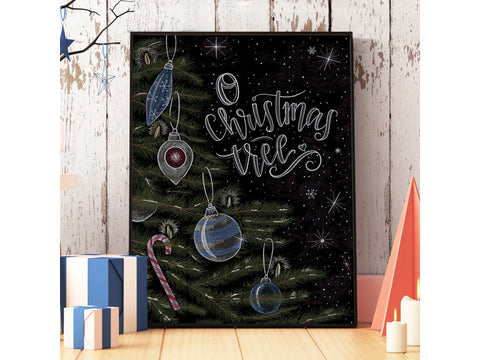 OESD O'Christmas Tree with Thread Set